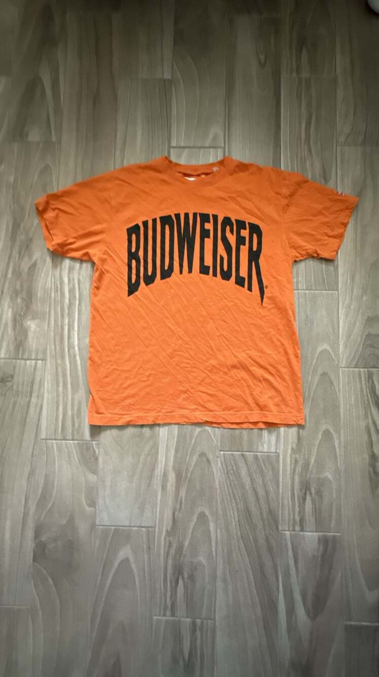 Budweiser PacSun Orange Graphic T-Shirt
